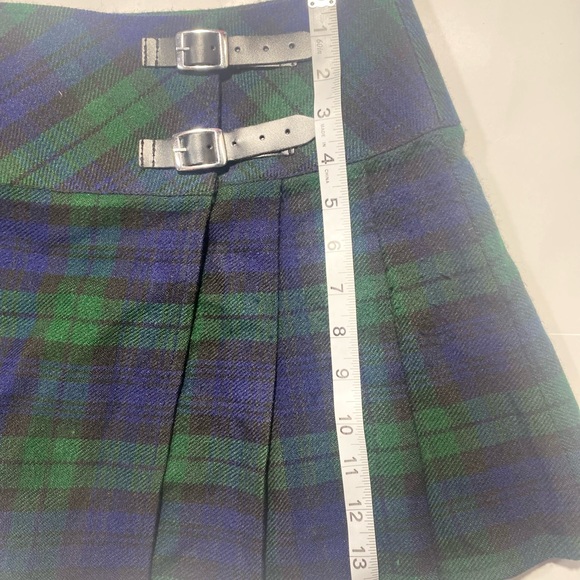 🦋🦄Scottish Designe Tartans Micro Mini Plaid SchoolGirl Skirt kilt - Picture 10 of 11